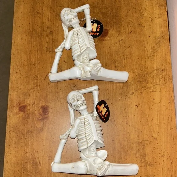 Skeleton yoga figurines - Picture 2 of 7